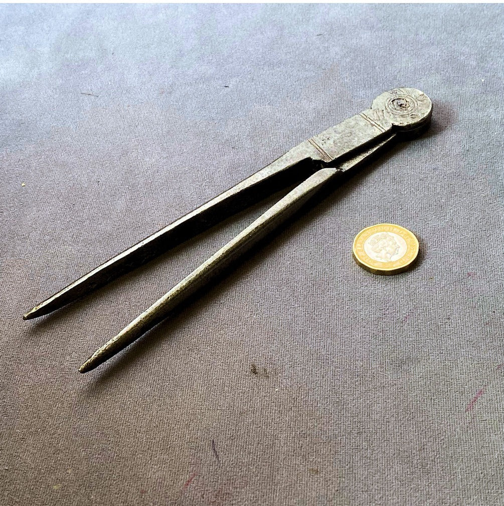 Pair of Wrought Iron Callipers / Dividers — view 3