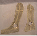 Pair of Zinc Leg Splints — Zinc, 1920's