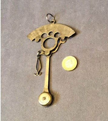 Perry & Co Brass Letter Balance — view 2