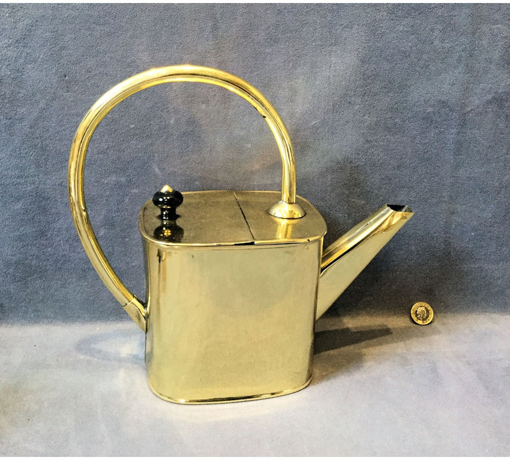 Perry and Son Brass Hot Water Can — view 2