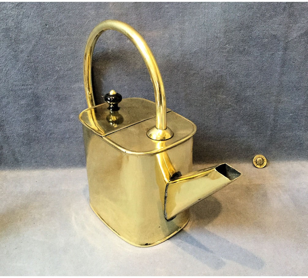 Perry and Son Brass Hot Water Can — view 3