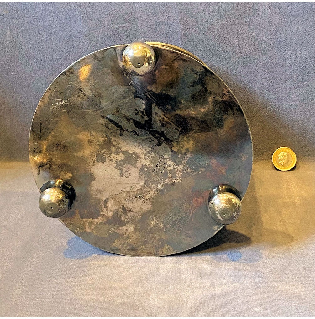 Pewter Biscuit Barrel — view 3
