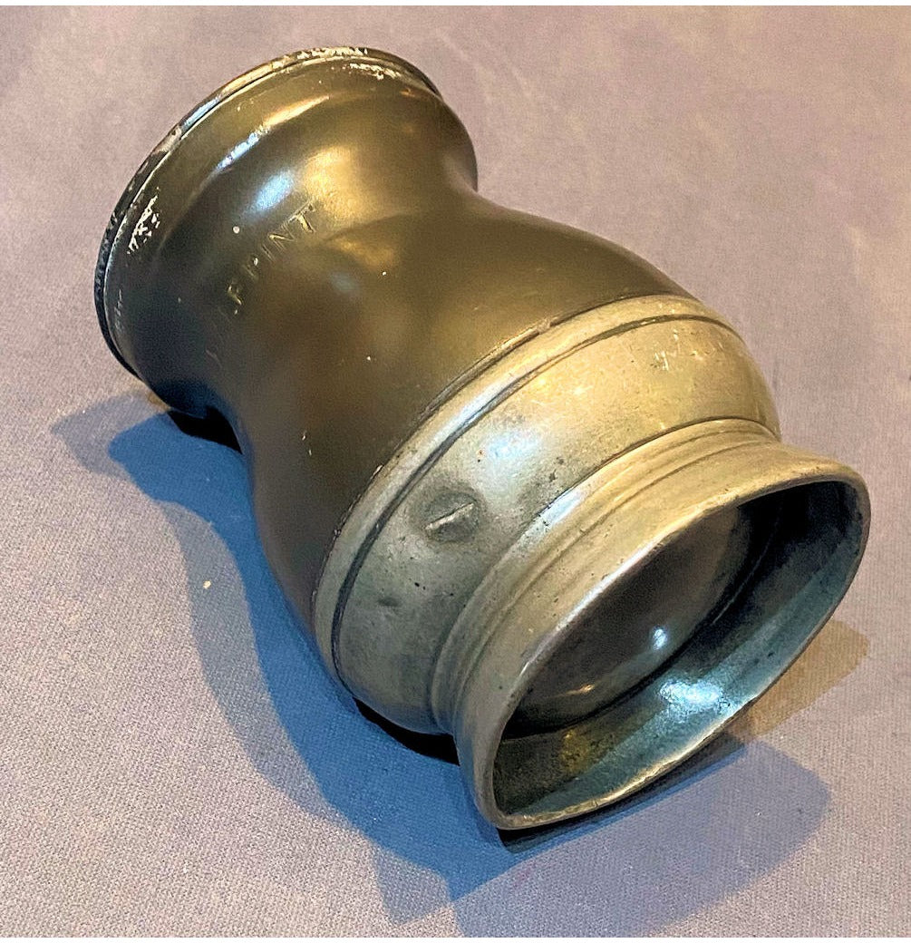 Pewter Half Pint Ale Measure — view 4
