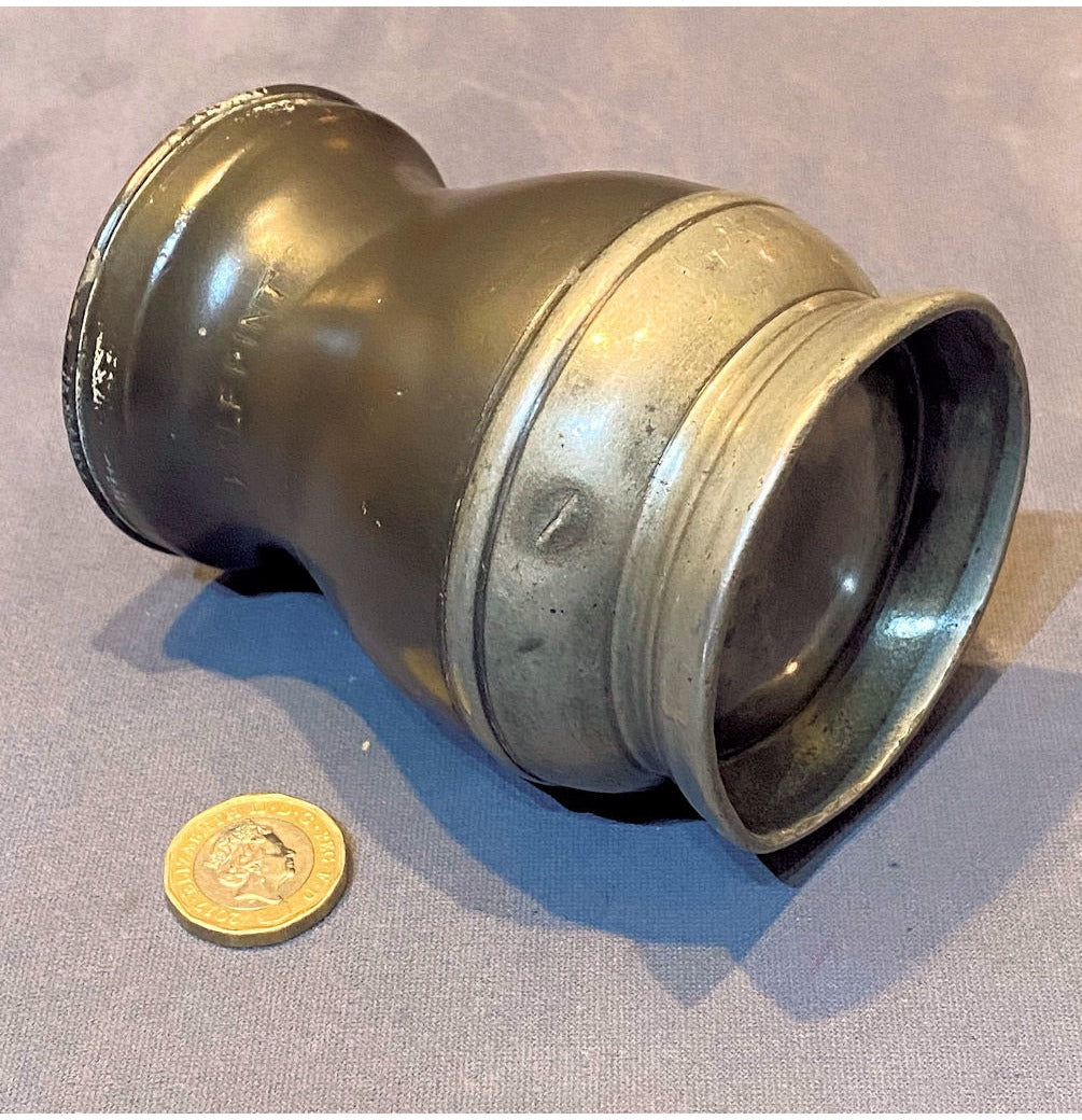 Pewter Half Pint Ale Measure — view 5