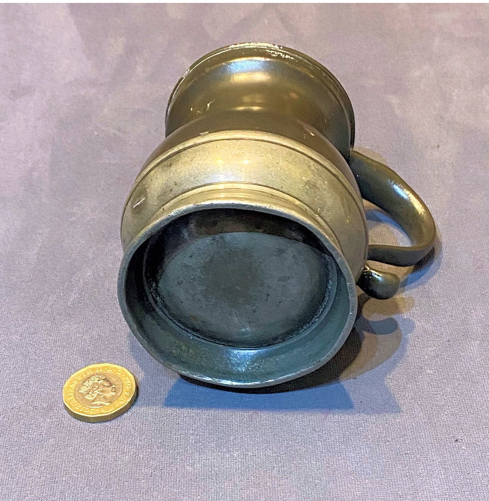 Pewter Half Pint Ale Measure — view 6
