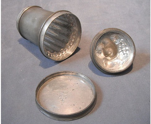 Pewter Ice Mould — view 2
