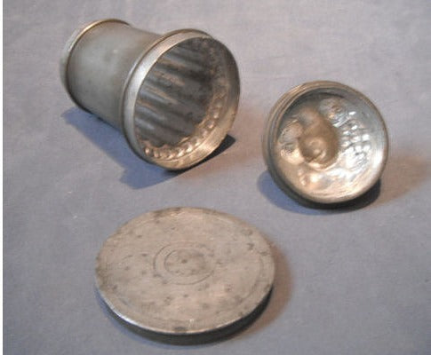 Pewter Ice Mould — view 3