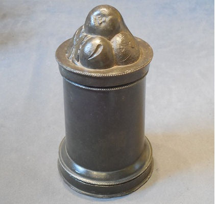 Pewter Ice Mould — Pewter, late 19th century