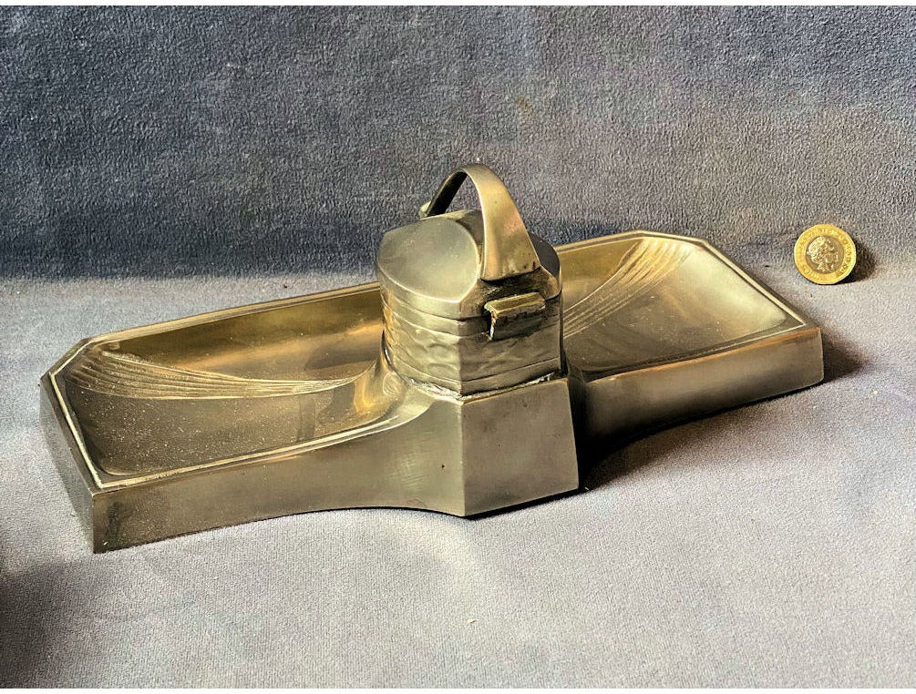 Pewter Inkstand — view 3
