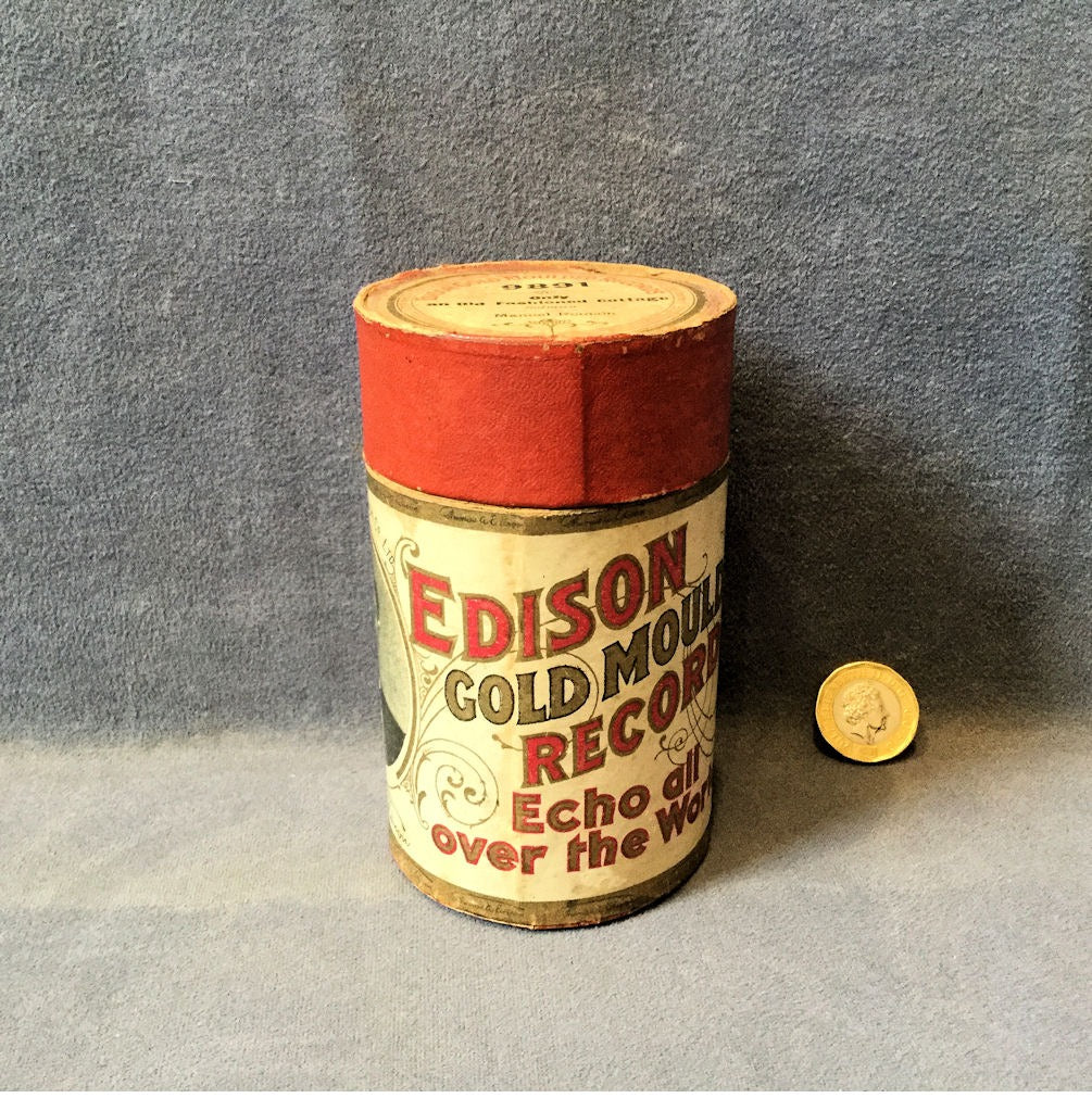 Phonograph Empty Carton — circa 1910