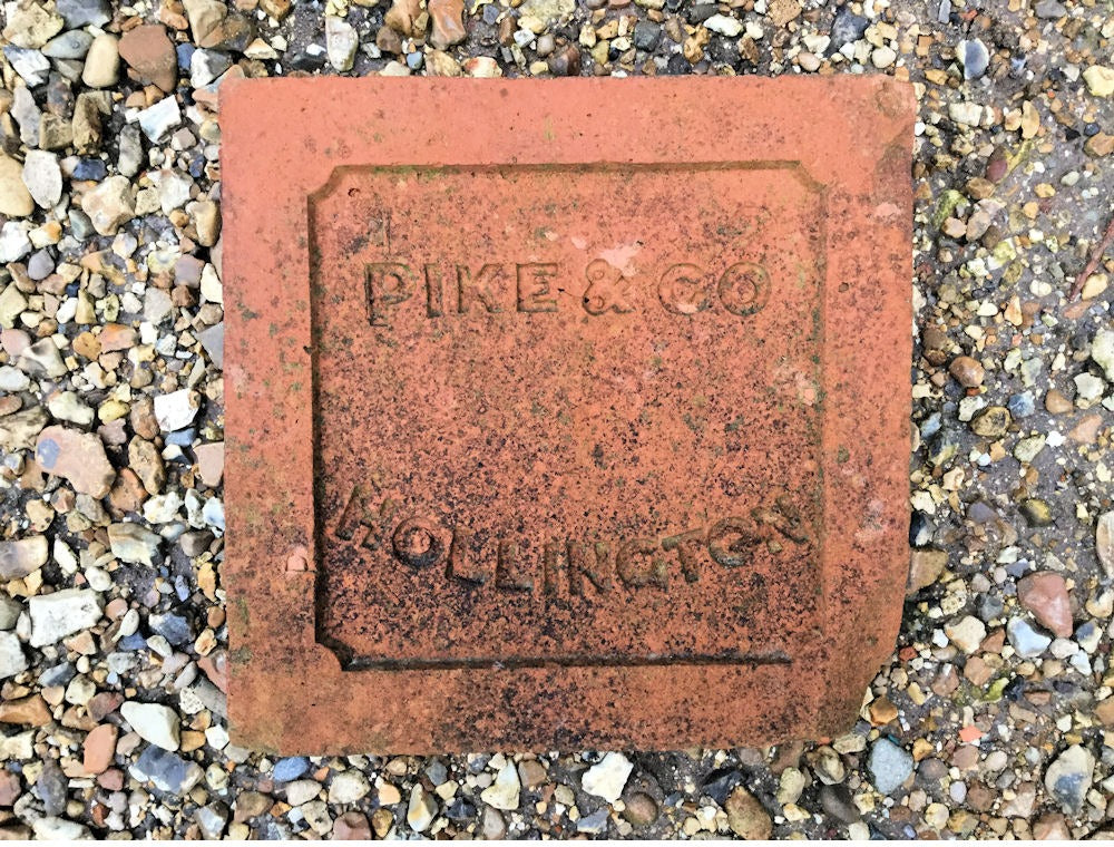 Pike & Co Hollington Terracotta Floor Tile — late 19th century