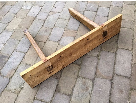 Pine Saddle Rack — view 3
