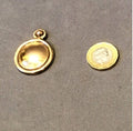 Pink Brass Keyhole Cover — Brass