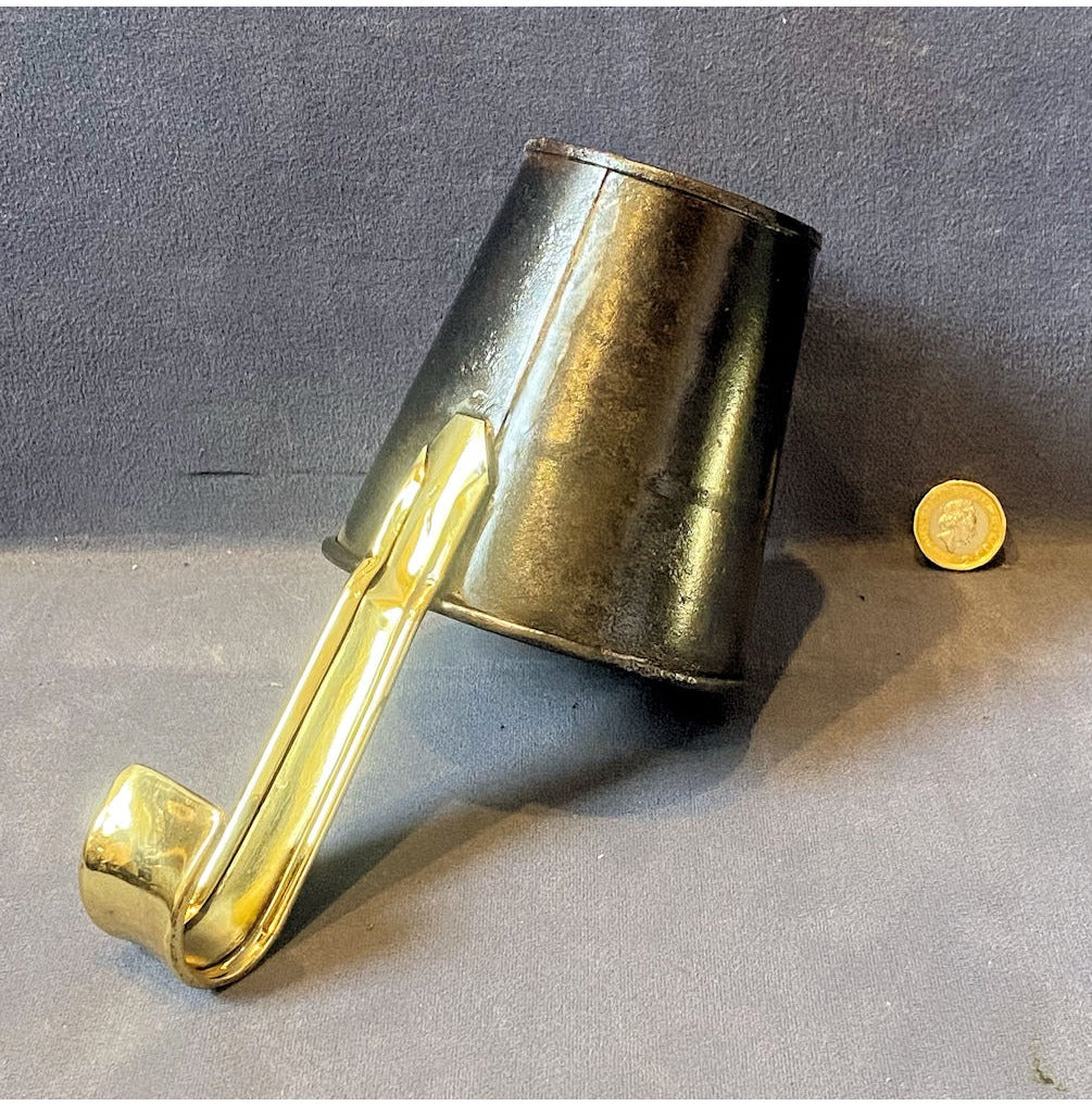 Pint Brass & Steel Dairy Measure — view 3
