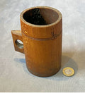 Pint Corn Chandler Pulse Measure — Beech, late 19th century