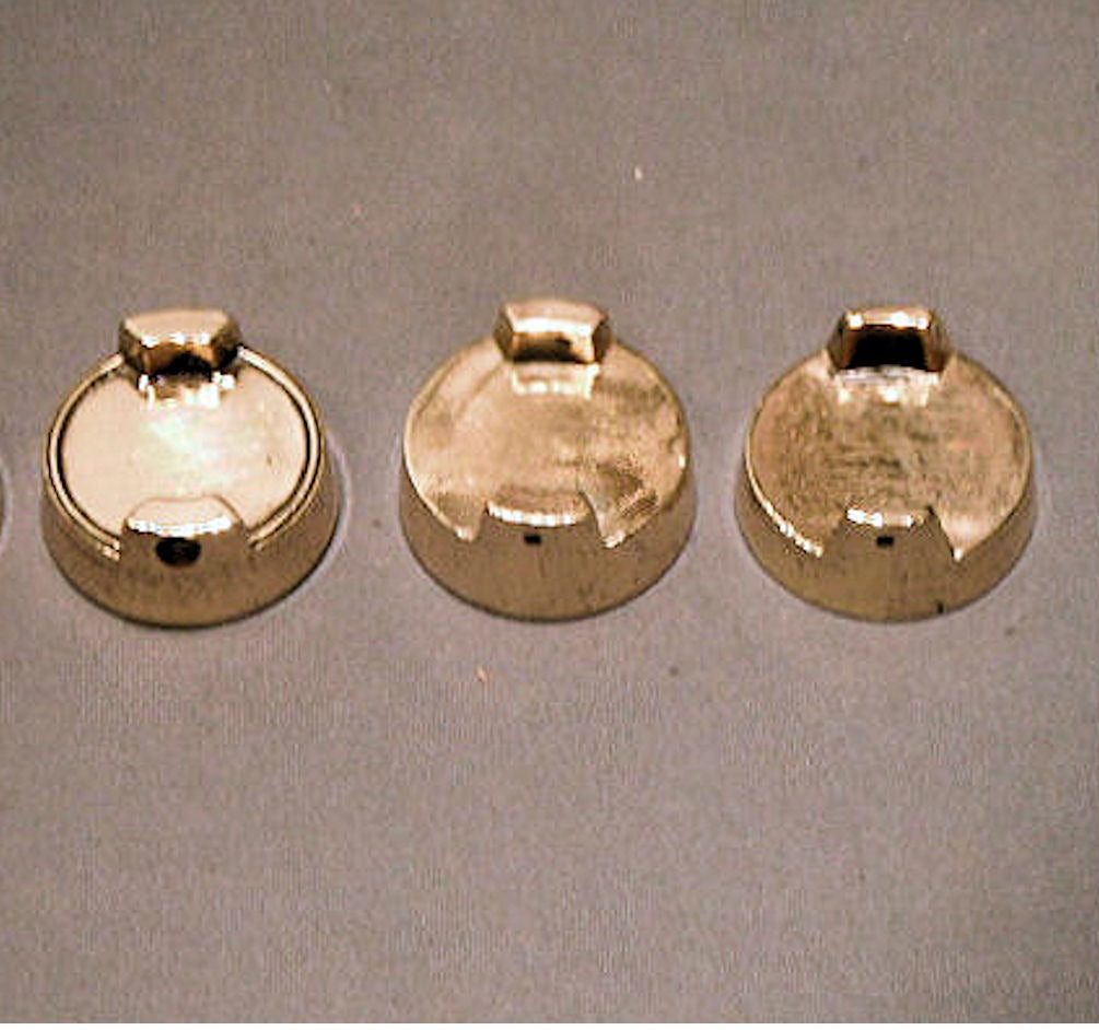 Plain Petrol Can Cap — Brass, 1940's