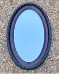 Plaster on Wooden Bevelled Wall Mirror — Wood, late 19th century