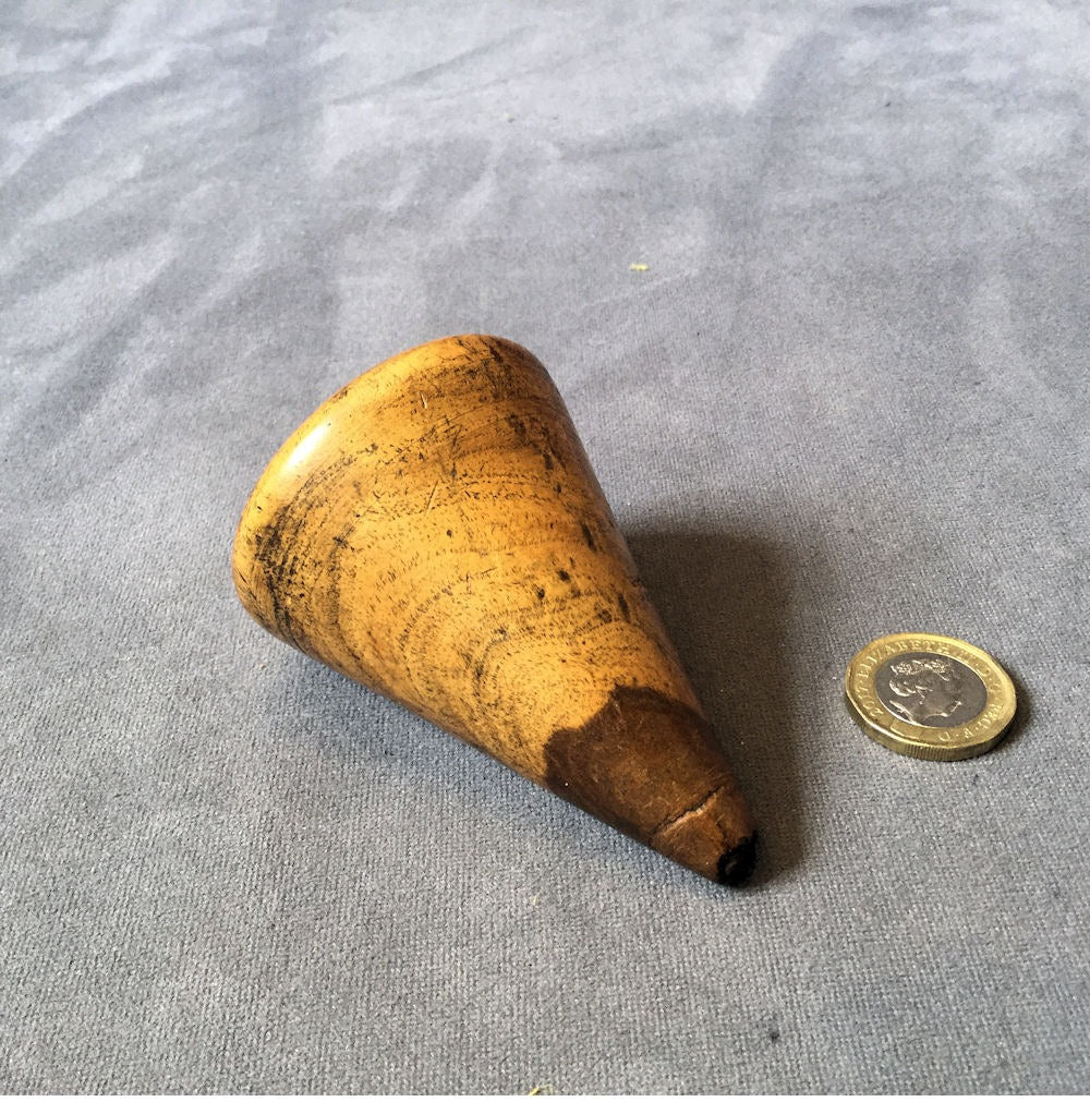 Plumbers Boxwood Turnpin — Wood, 1920's