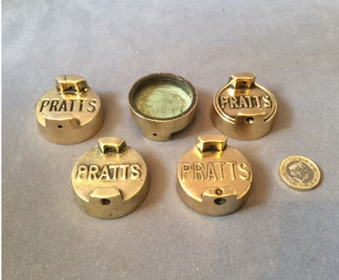 Pratts Petrol Can Brass Cap, 6 asstd available — view 2
