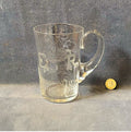 Queen Elizabeth Coronation Glass Tankard — Glass, 1953