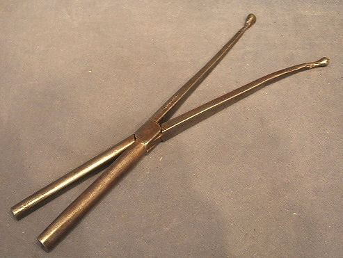 R. Timmins Curling Tongs — early 19th century