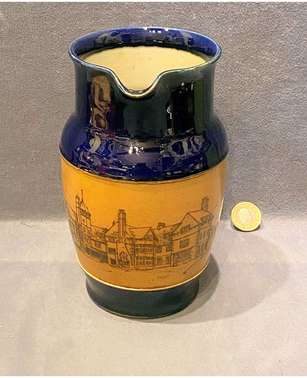Railwayman's Convalescent Home Doulton Jug — view 2