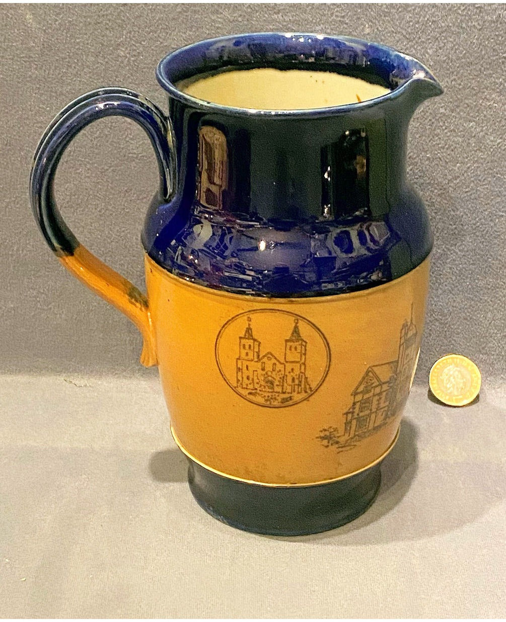 Railwayman's Convalescent Home Doulton Jug — view 3