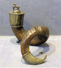 Rams Horn Snuff Mull — Horn, late 19th century