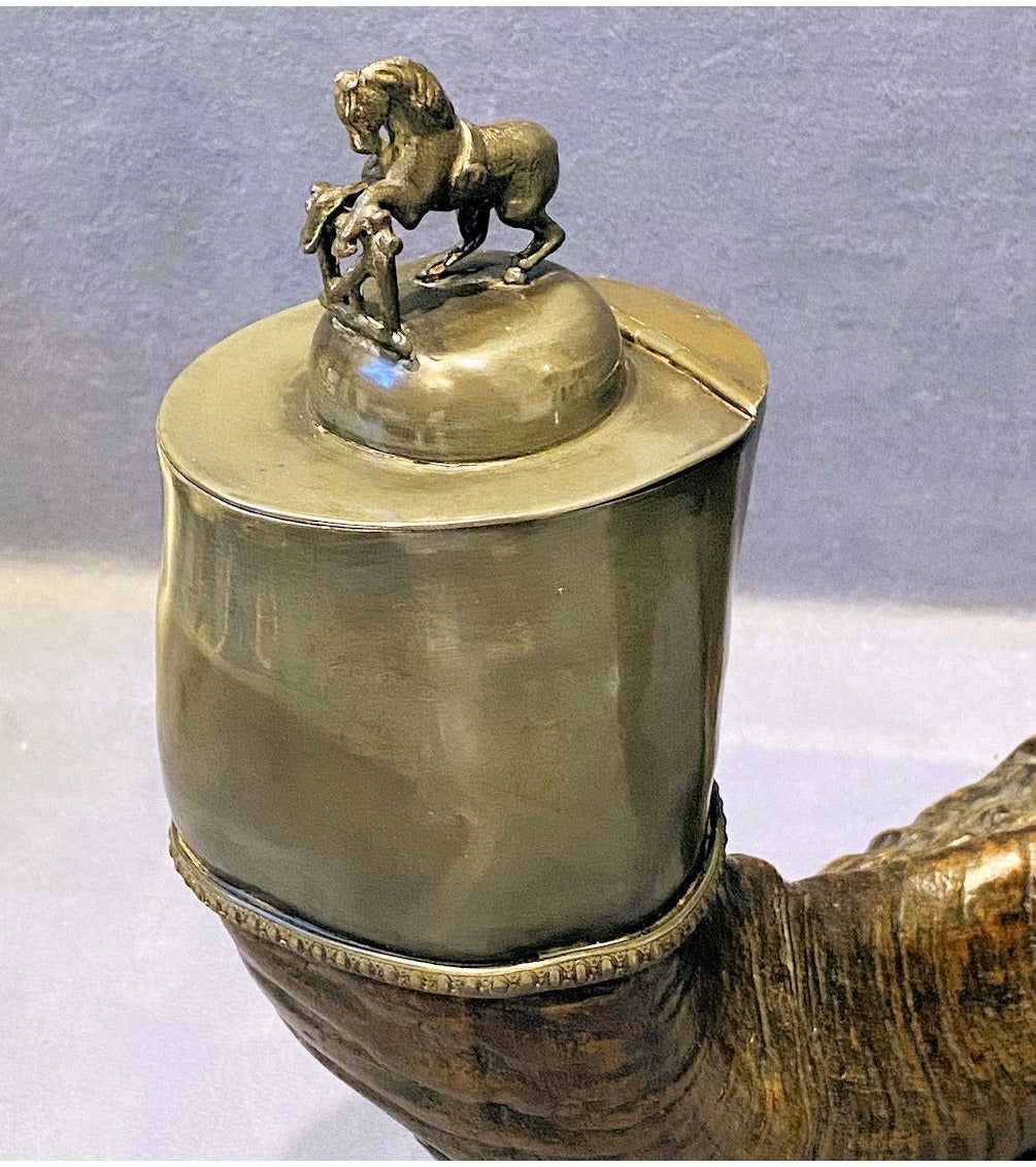 Rams Horn Snuff Mull — view 4