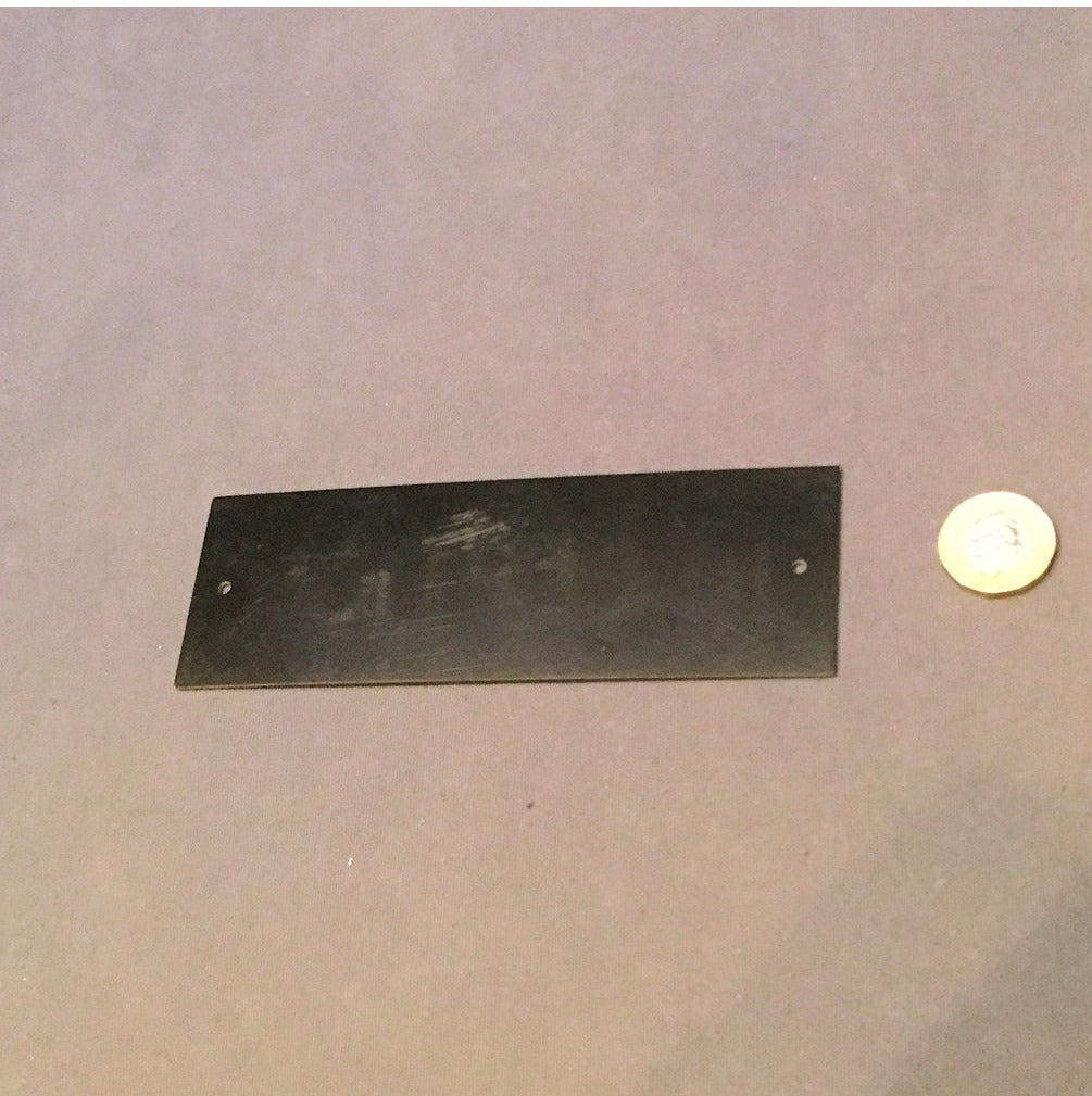Reception Plaque — view 2