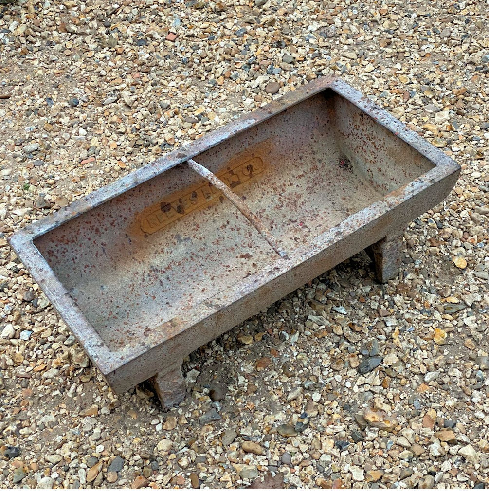 Reeves of Bratton Cast Iron Feed Trough — Cast iron, late 19th century