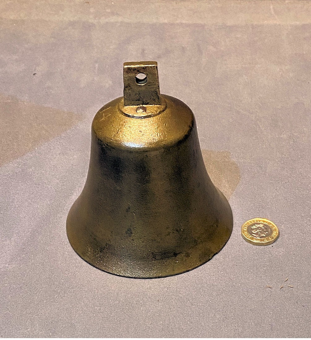 Robert Wells No 14 Brass Bell — Brass, late 19th century