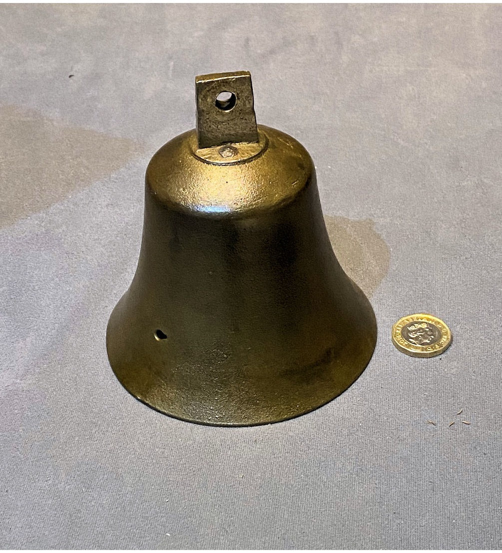 Robert Wells No 14 Brass Bell — view 2