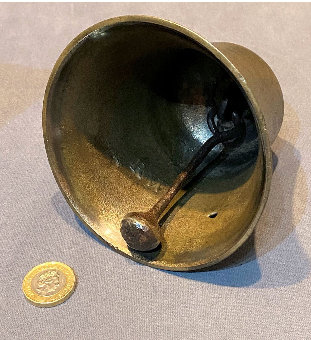 Robert Wells No 14 Brass Bell — view 4