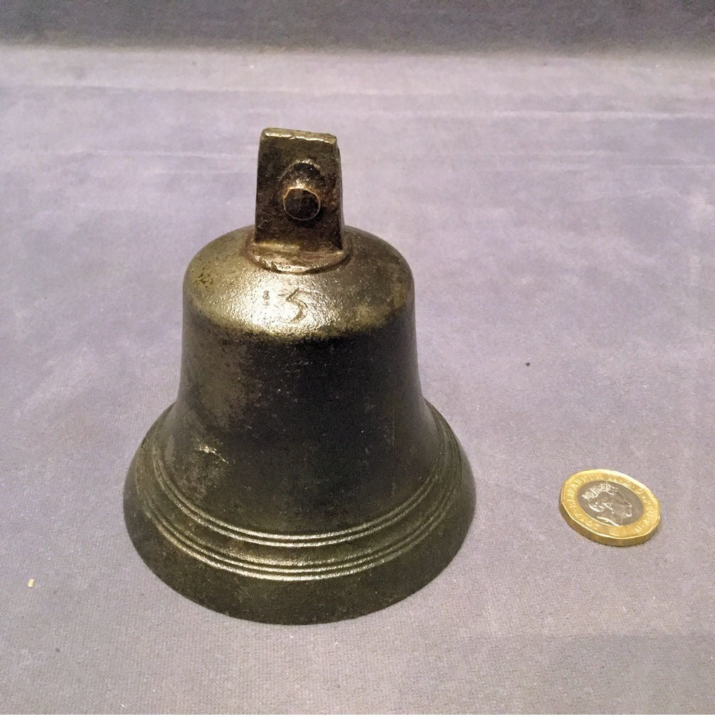 Robert Wells No 5 Bell — Wrought iron, mid 19th century
