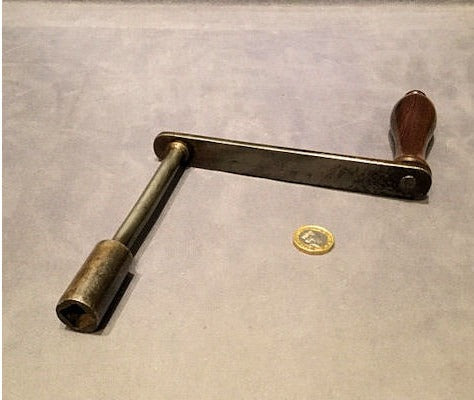 Rosewood Dining Table Winding Handle — view 2