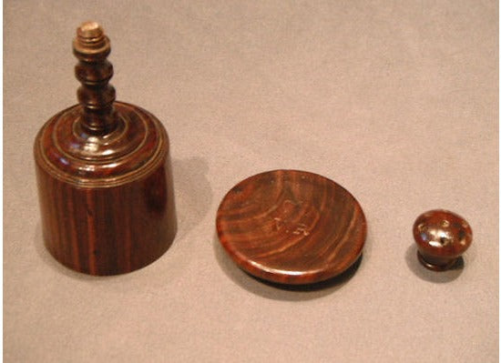 Rosewood Glove or Wig Powderer — view 2