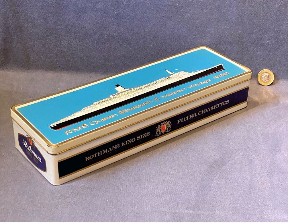 Rothmans Cigarette Tin Maiden Voyage 1969 — 1969