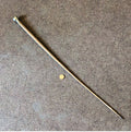 Royal Artillery Riding Crop — Nickel, 1920's