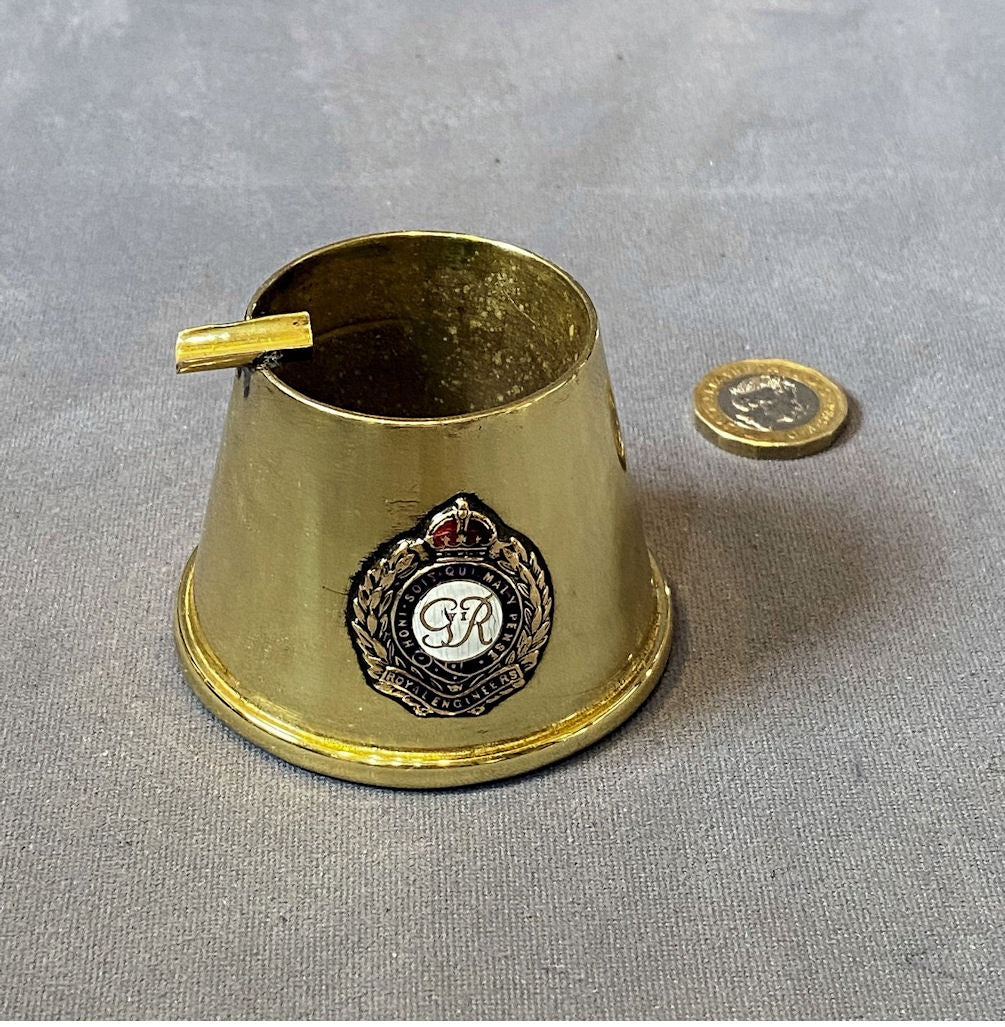 Royal Engineers Trench Art — Brass