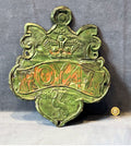 Royal Insurance Company Fire Mark — Copper, late 19th century