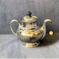 Royles Patent Self Pouring Teapot — Silver plate, late 19th century