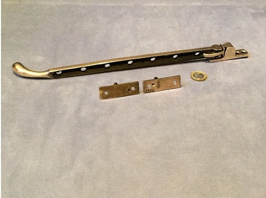 Run of Brass Casement Window Stays — view 2
