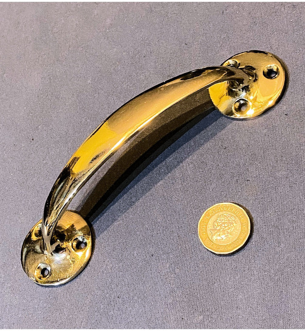 Run of Brass Door Pulls — view 3