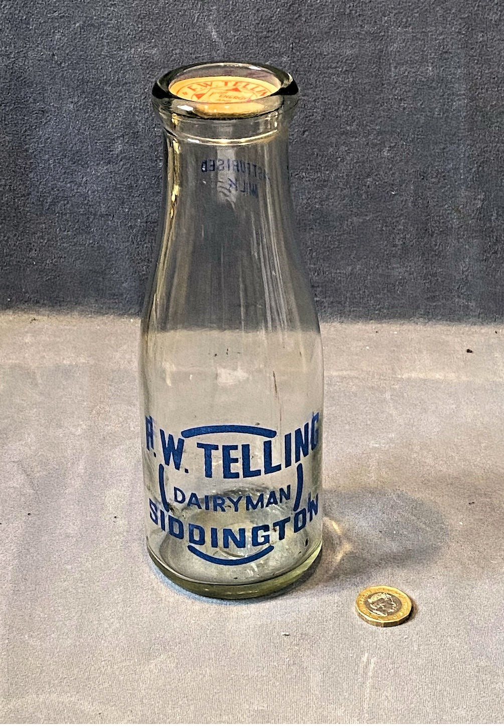 Run of Siddington Glass Milk Bottles, 28 available — Glass