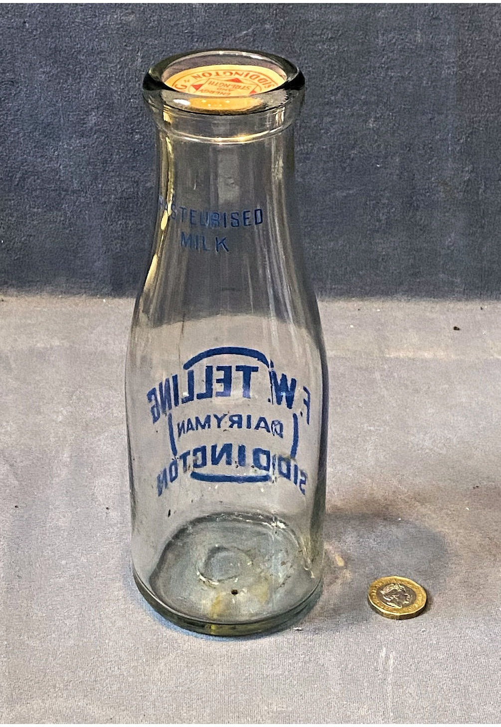 Run of Siddington Glass Milk Bottles, 28 available — view 2