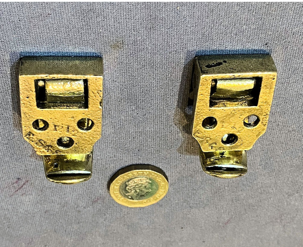 Run of WT&S Brass Sash Window Lifts, 9 pairs available — view 7
