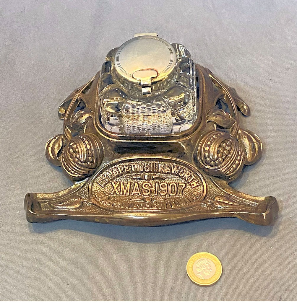 Ryhope & Silksworth 1907 Inkstand — Cast iron, 1907
