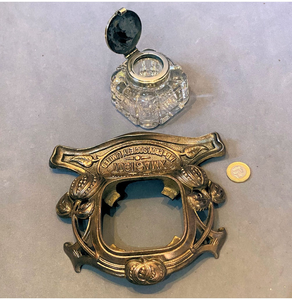 Ryhope & Silksworth 1907 Inkstand — view 4