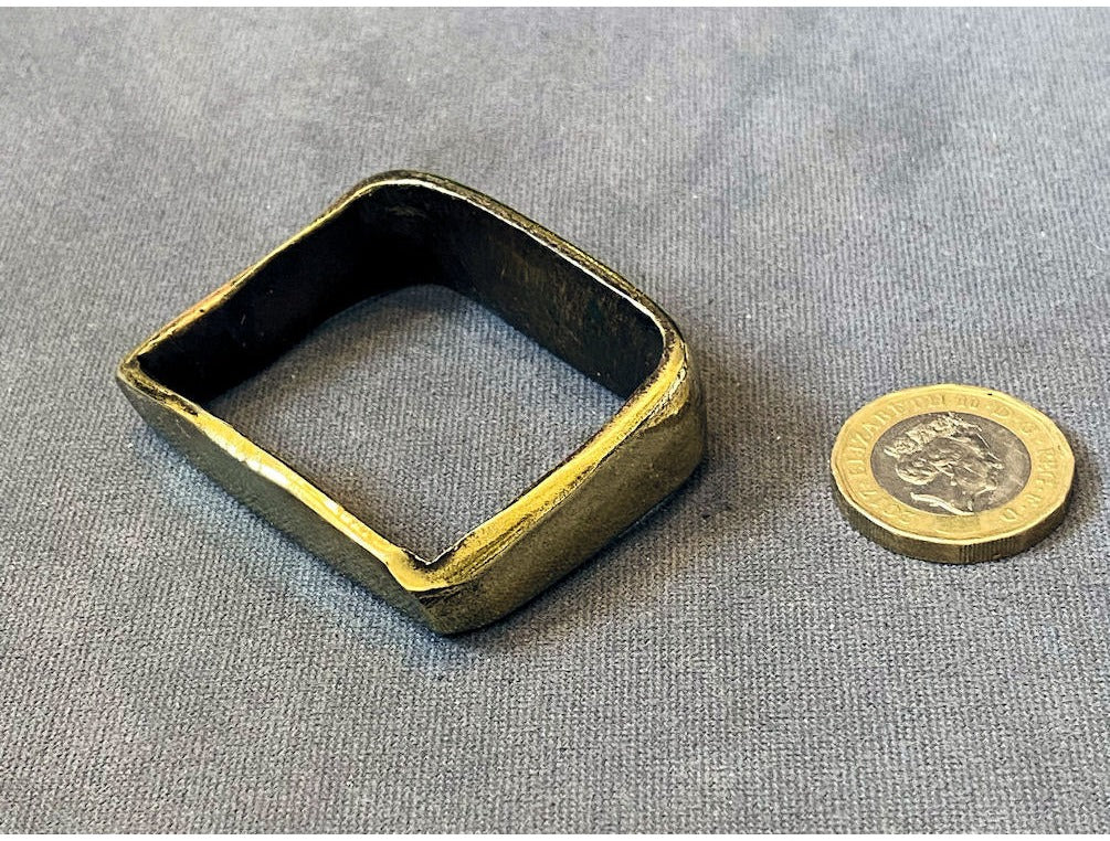 Saddlers Brass Name Plate — view 2